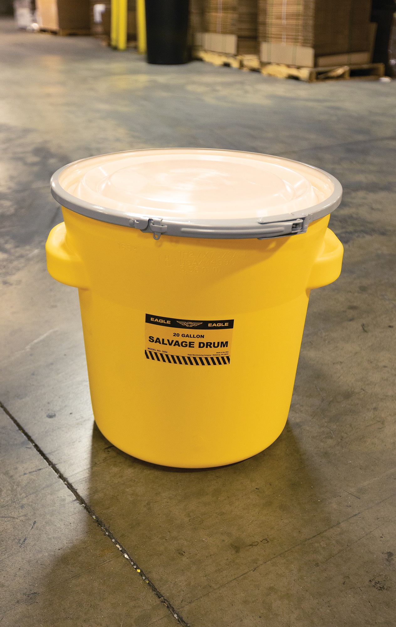 Eagle 1654 20GAL SALVAGE DRUM W/LID - Spill Containment